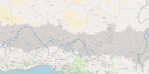 14- Les principaux réservoirs du Sahel pluviométrique