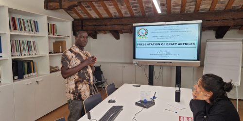 Le géographe burkinabé Moumouni Ouande en visite à l&rsquo;université de Padoue